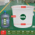 大桶塑料桶圆桶加厚耐用牛筋水桶家用储水用酿酒发酵腌菜小 400L水桶96*73cm直径*高度 牛筋料加厚