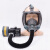 防毒面具全面罩喷漆甲醛农药电动送风式防毒面具长管呼吸器防尘 单独10米导气管