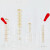 冰禹 BY-2463 化学实验器材 10/25/50/100ml玻璃烧杯量筒套装 3个烧杯+4个量筒+2个红头胶头滴管