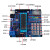 （散件）51单片机开发板学习板实验板组件电子入门焊接成品套件52 51单片机成品+DS18B20温度+步进电机  (