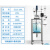 (好物精选)坎昆 双层玻璃反应釜实验室高温高压水热1L2F5L2F10L2F S212-150L