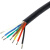耐高温多芯电缆线软硅橡胶护套线电源线导线铜芯YGC5 8芯 0.5平方 8X1平方 外径11.8MM 10m