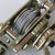 多功能双钩紧线器钢丝绳拉紧器手动收紧器 电工小型卡线器 日式紧线器-1T双绳1.2米