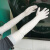 20寸加长薄款丁腈服帖耐酸碱做家务清洁洗衣橡胶一次性手套十双装 白色50厘米 M
