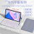 GOMI适用华为Matepad11键盘保护套带蓝牙键盘磁吸2023款柔光版pro平板电脑软壳11.5s鼠标套装 【背光】薰衣草紫+白色蓝牙键盘（圆形键帽）+白鼠标 华为MatePad Pro 12.6