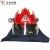 东安（DA）FTK B/U 17式统型认证消防头盔 消防救援防护头盔微型消防站配置 红色 均码