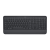 罗技（Logitech） K650 商用无线蓝牙办公游戏键盘 带掌托 全尺寸键盘 Bolt接收器 K650黑色键盘+m650黑色鼠标 无光