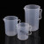多规格加厚塑料量杯 刻度量杯 大容量塑料冷水壶 果汁壶 茶壶 100ml 单个