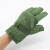海斯迪克 加绒加厚棉手套 冷库户外冬季防寒保暖手套HKSY-87 绿色10双 
