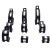 冰禹 304不锈钢连胶条喉箍 R型固定夹电缆电线卡箍抱箍 直径30mm（5个） BYyn-427