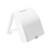电气开关插座防水盒86型浴室卫生间防溅盒罩保护盖 雅白色(自动闭合)