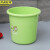京洲实邦 15L绿色32*30cm 加厚洗衣塑料水桶手提装水大红色塑料桶盆桶JZSB-8032 