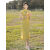暖艾朵中式女装中国风高档2024唐装夏季旗袍新款年轻款气质高端女高级感 黄色 不含配饰 S