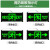 消防应急灯插电安全指示牌led新国标紧急通道疏散标志指示灯 新国标【金属款】双面正向【AC220V】