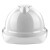 伟光 安全帽YD-VT 新国标V型ABS 工地建筑电力施工监理 防砸透气抗冲击头盔 白色 旋钮式调节1顶