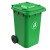科力邦（Kelibang）户外垃圾桶 大号加厚带轮100L 绿色 （团单链接）