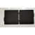 芯片样品盒收纳盒黑色 凹槽格子海绵ic电子模块存放试验周转 内格6.1*6.3*1.9mm 格数100孔