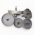 硬质合金开孔器 不锈钢开孔器 金属管道钢板钨钢开孔钻头15-100 15mm