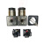 液压配件电磁换向阀插头接线盒/透明指示灯插座/AC220V/DC24V磁铁 AV220