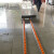 卸货神器宽流利条滑轨弯道无动力卸货滑梯滑轮轨道运输工具 一组4米40公分宽3道4固宽件
