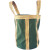 超大号加厚帆布工具包 马桶包 水暖安装电力施工风电高空作业起重袋 绿圆形40*50  60L