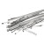 定制304不锈钢扎带自锁式金属电缆扎线带捆绑束线带户外防腐蚀耐 10厘米(长)*50条 4.6mm(宽)
