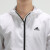 adidas阿迪达斯风衣外套男装春季跑步运动服薄款防风衣防晒服休闲夹克 白色 L/180/100A