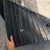 橡胶防滑减噪板地下车库坡道减震带缓冲垫减速板 1000x800x25mm实心普通款