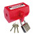 插头锁空调微波炉电源插头防用锁盒带锁锁扣儿童 LDE12中号+密码锁
