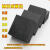 奥圣顿工业橡胶垫块减震垫防震垫高缓冲加厚弹性空调机床设备耐磨橡皮板 50x50x10mm厚