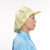 翰洋洁净（HANYANGCLEAN）防尘帽5只装防静电帽子鸭舌帽无尘车间电子厂工作帽子 黄色大工帽