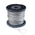 304不锈钢钢丝绳钢丝线超细软晾衣绳晒衣绳1/1.2/1.5/2/2.5/3/4mm 4mm(1卷50米)偏硬30个铝套