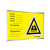 希万辉 铝板反光膜标识牌危废标识危险废物标签警示牌 90*60cm贮存设施(3mm铝板+包边)