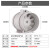 金羚（JINLING）排气扇全导管型工程商业换气扇管道排风DPT31-75-1（接管315mm）