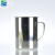 不锈钢量杯 304带刻度厨房家用烘培量筒咖啡拉花杯实验毫升杯小烧杯 内有刻度 500ml