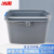 冰禹 BYrl-69 加厚双格水桶清洁桶 多功能手提塑料洗拖把桶 长方形洗车桶清洁水桶