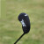 男女士品牌通用款铁杆套 高尔夫球杆套 杆头套保护帽套潜水布料 挖起杆套黑色52