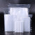 工邦达 加厚透明自封袋防水PE透明收纳袋包装袋7号14*20cm8丝厚度100个袋子