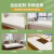 金橡树泰国进口乳胶床垫榻榻米床垫双人床垫 1.8米*2米 厚10CM 泰舒