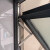 豫泰睿窗户限位器推拉铝合窗304不锈钢四连杆幕墙撑防风支架滑撑滑撑杆 14英寸 左开窗