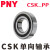 PNY单向轴承超越离合器CSK带键槽  CSK50PP50*90*20带槽 个 1 