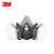 3M 6200防毒面具面罩口罩 头戴式半面罩【6200+6005】防甲醛/有机蒸汽