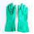 多给力(Wonder Grip)OP-358防护手套绿色丁腈橡胶防化耐油酸碱溶剂厨房洗碗劳保手套