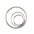 丰稚 不锈钢圆环实心圆环圆圈 环焊接环连接环 M5*20 