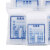 稳斯坦 W5720 (500只)一次性可书写药袋 双面8丝内服药袋药品自封袋分装袋 乳白8*12cm