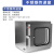 上海析牛不锈钢传递窗实验室互锁电子锁紫外线灯传递箱传递柜 304不锈钢400外径