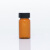 山顶松 透明玻璃螺口瓶 棕色样品瓶  留样瓶精油瓶 试化学试剂样品种子瓶 无刻度 棕色10ml*100个 