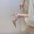 朵丝婷2024年新款裸色气质名媛高跟鞋法式秋季职业单鞋尖头漆皮细跟女 黑色镜面(8cm跟高)款 33