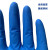 COFLYEE 一次性无粉丁腈手套蓝色加厚工业级美容实验园艺工业劳保 XL 深蓝色丁腈100只装