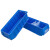金固牢 KCzy-207 分隔式零件盒 工具收纳箱螺丝盒物料盒 蓝色中2号（400*235*90）